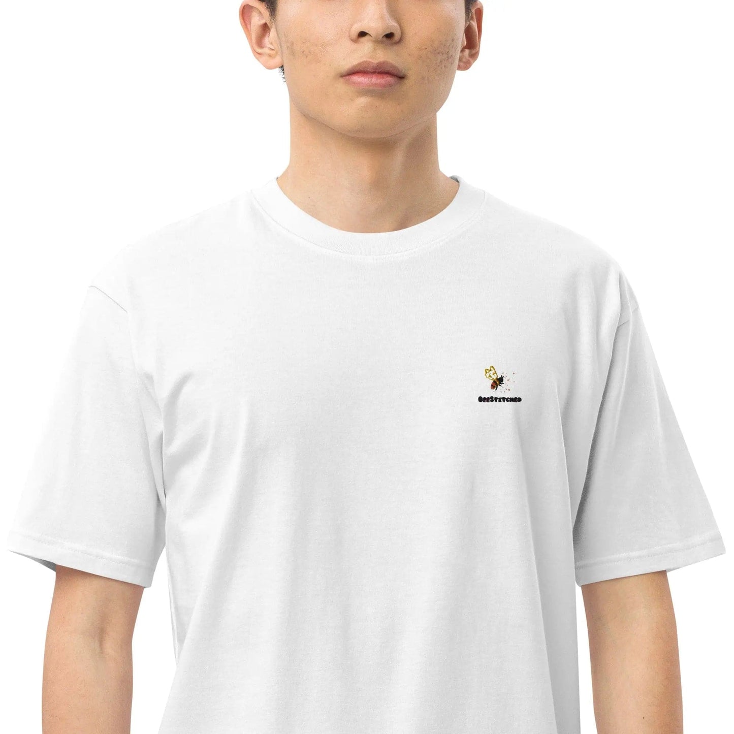 BeeEssence Men's Premium Heavyweight Tee - BeeStitched