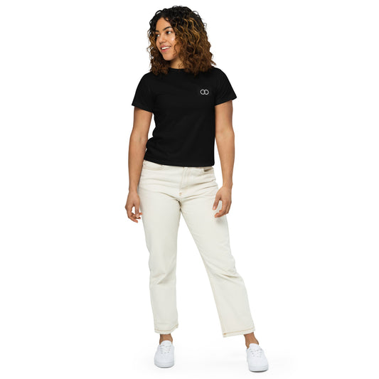 Elevé Chic High-Waisted Tee - BeeStitched